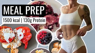 Gesunde Mahlzeiten zur Gewichtsreduktion | 1500 kcal, 130 g Protein, einfache proteinreiche Gerichte