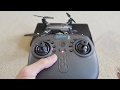 In-Depth Full Review 8807HD Foldable Flying Quad Drone + Instruction & WiFi App! 12 8 2017
