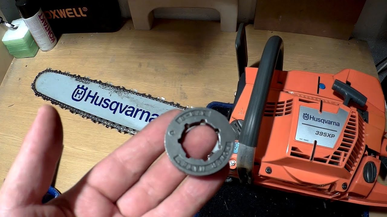 Husqvarna 395 xp sprocket replacement, clutch disassembly