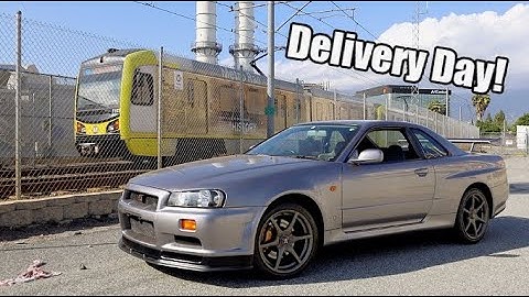 Taking Delivery of my Newest R34 GTR Skyline!