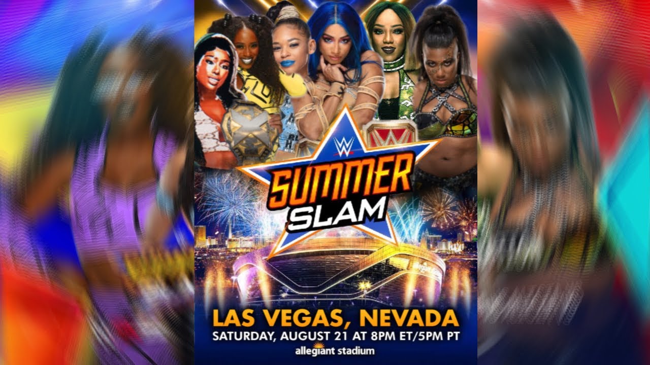 WWE SUMMERSLAM MATCH CARD FOR THIS SATURDAY ON MY CHANNEL YouTube