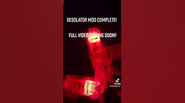 130 FPS Custom LED Nerf Desolator!