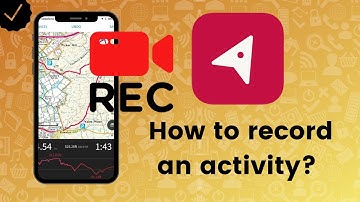 How to record an activity on OS Maps?