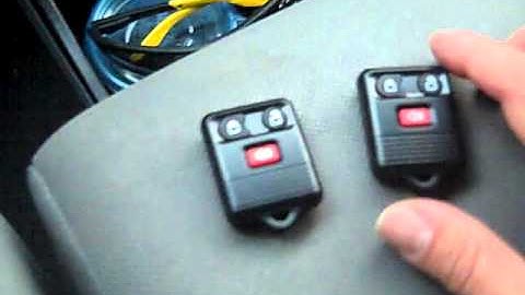 2006 Ford F-250 Super Duty Keyless Entry FOB Programming