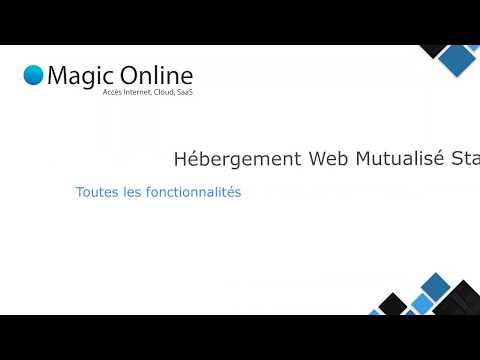 Tutoriel | Hébergement Web mutualisé standard