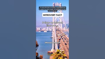 5 Signs An Introvert Likes you #shorts #psychologyfacts #subscribe
