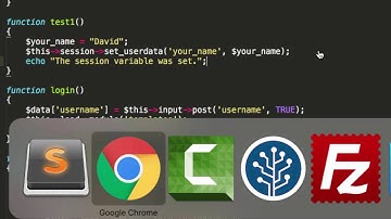Build an online shop with Codeigniter - part 70: sessions