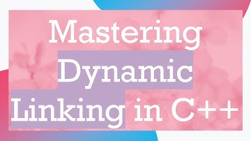 Mastering Dynamic Linking in C+ +