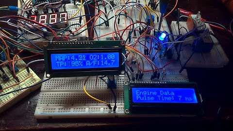 Arduino EFI Update with Engine Data