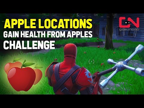 Spot Nikkies Tutorials - fortnite apple locations gain health from apples challenge season 8 week 2