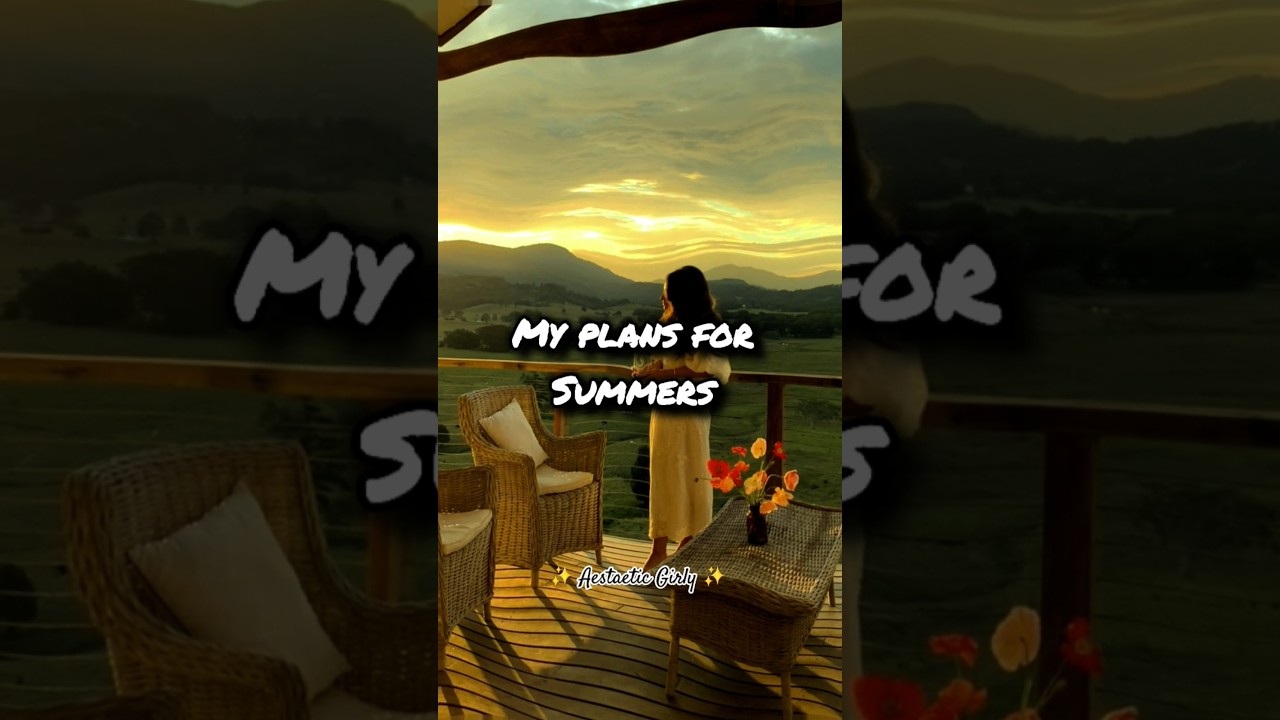 Wanna know ur plans 🏖✨️ 