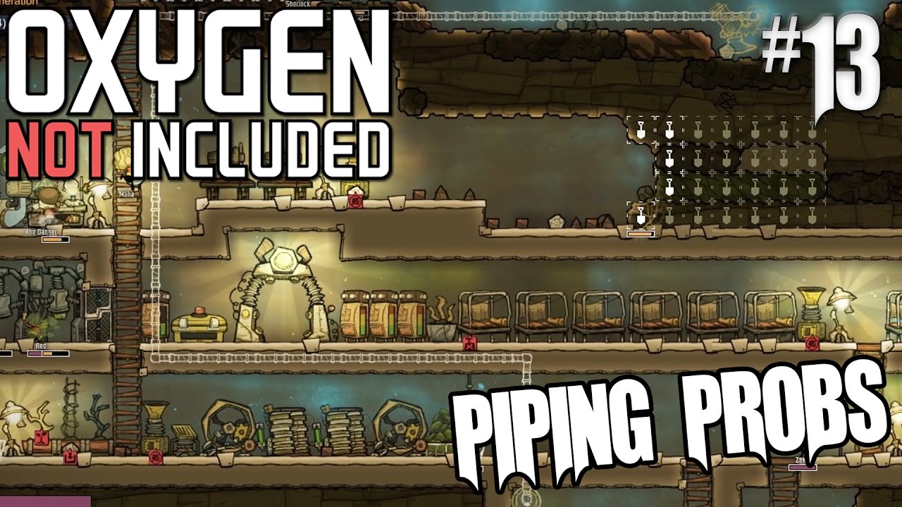 Oxygen Not Included 13 Piping Problems YouTube