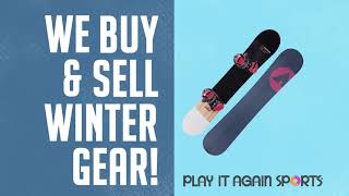 Get Back Into Winter | Play It Again Sports