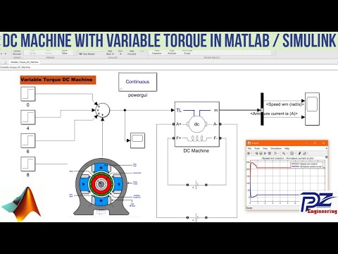 Simulation of DC Machine with a variable Torque in MATLAB/Simulink ...