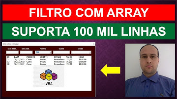 Filtro de Texto AUTOMÁTICO em Listbox Excel Planilha VBA - CÓDIGO COMPLETO