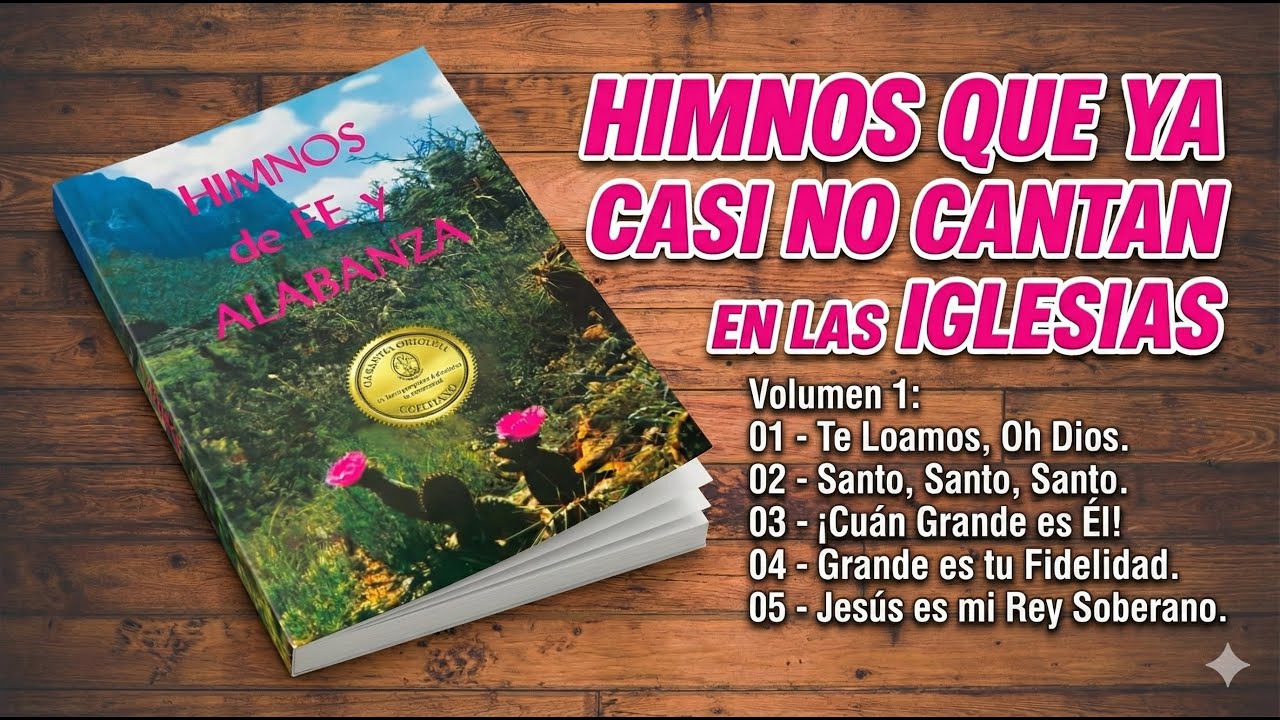 😢 ¿Recuerdas estos himnos? Himnos Inolvidables con Letra del Himnario de Fe y Alabanza (Volumen 1)