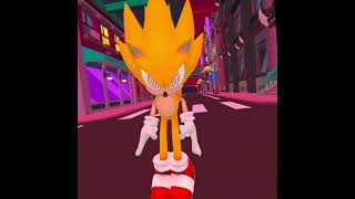 RubyTheJackal and Opposite ZeroTheJackal encounter Fleetway Sonic in vrchat