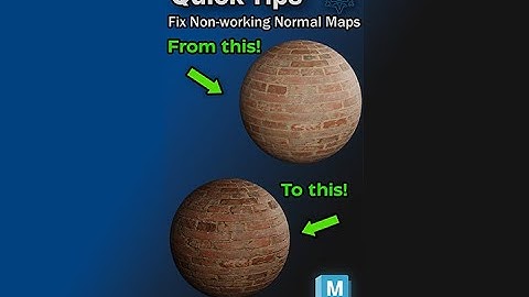 Maya Quick Tip - How to fix unrendered Normal Maps in Arnold #3dart #quicktips