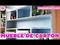 HAGAMOS UN LIBRERO DE CARTON  | DecoAndCrafts