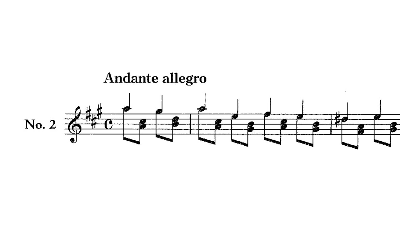 Watch Fernando Sor | Op.6-2 Etude Andante allegro (segovia no.3) | performed by Hiomu Taguchi | on YouTube Watch Fernando Sor | Op.6-2 Etude Andante allegro (segovia no.3) | performed by Hiomu Taguchi | on YouTube