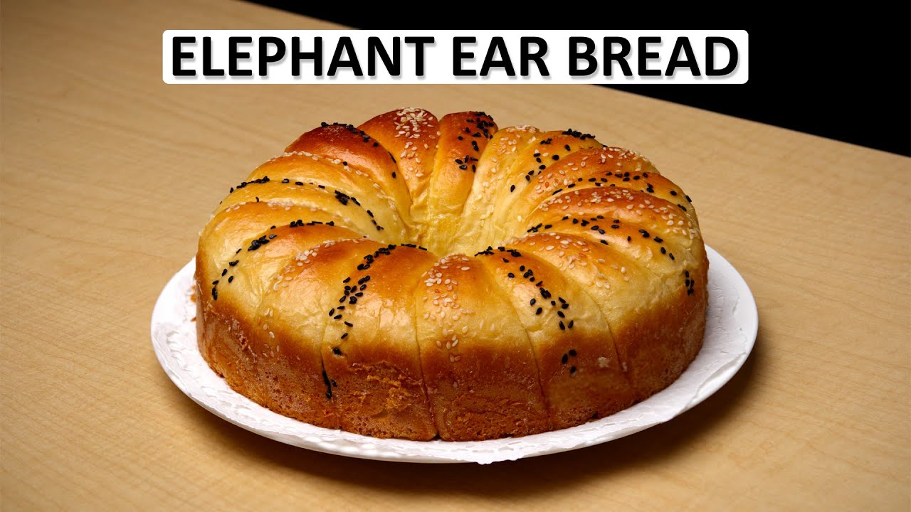 Elephant Ear Bread Resep Roti Sobek Kuping Gajah! YouTube