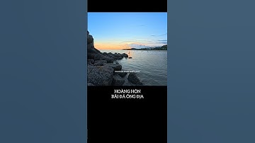 Hoàng Hôn Tại Bãi Đá Ông Địa #phanthietchill #daongdia #phanthiet #dulichphanthiet #muine #mũiné