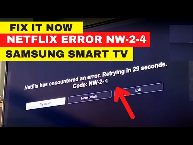 6 Easy Methods to Fix Netflix Error Code NW-2-5 & NW-2-4 - Pluto TV