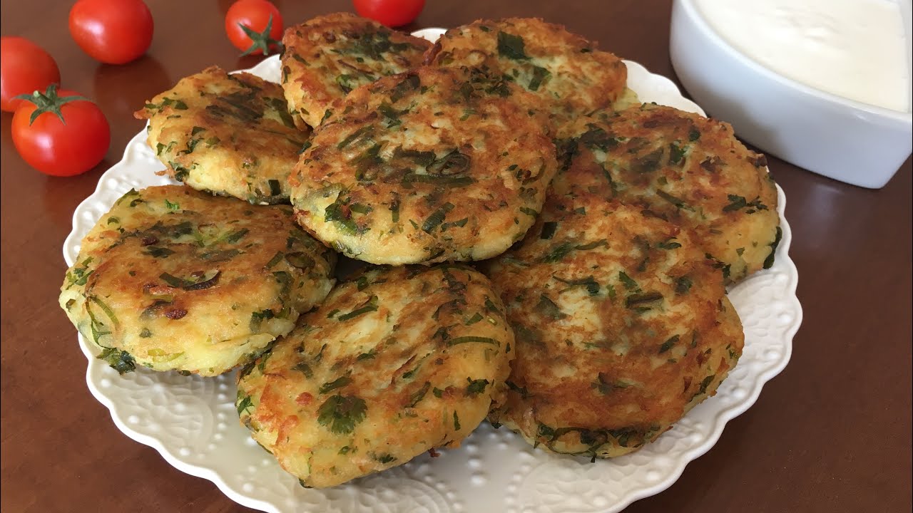 Kartoshka va ko’katli kotlet/Котлеты с картошкой и зеленью