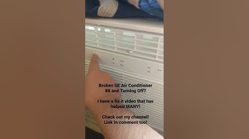 88 GE Appliance Air Conditioner Model AHC12LYW1 Repair Fix Hack Problem Issue Troubleshoot Recycle