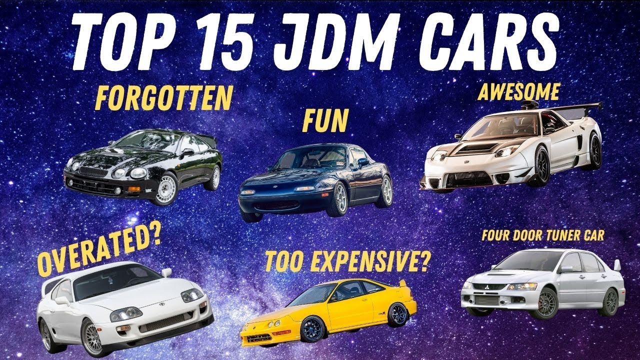 RANKING All The JDM Cars! Are They Overrated? YouTube