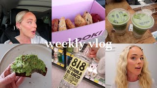 Vlog I Was So Scared Brooki Cookies 818 Mexican Night Applying Individual Lashes Markets Etc