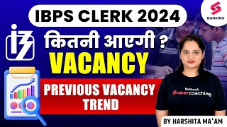 IBPS Clerk 2024 | IBPS Clerk Previous vacancy trend | Expected Vacancies in 2024 | Harshita Ma'am