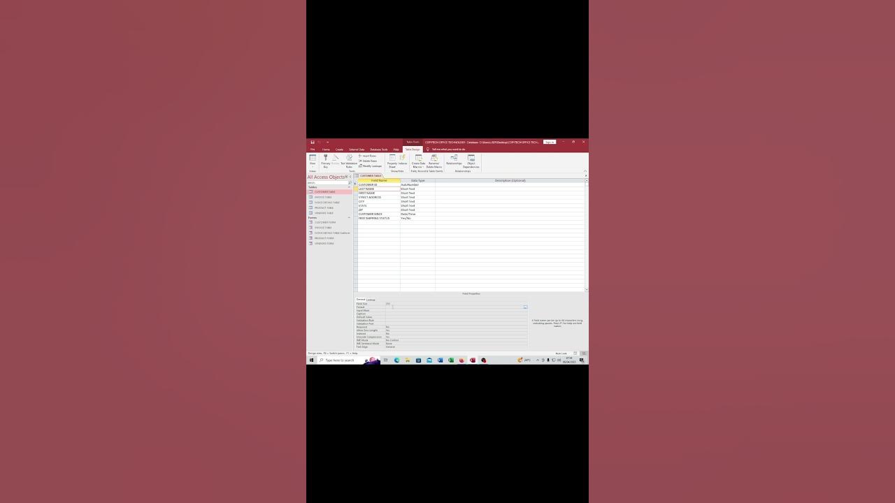 Converting to uppercase in access youtube