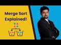 Merge Sort Explained! (w/ Homework &amp; Solution)