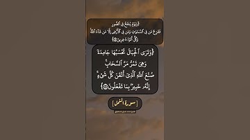 سورة النمل الآية ٨٧ الى ٨٩ بصوت الشيخ محمد صديق المنشاوي