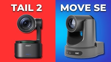 PTZ Camera Head-to-Head Battle: OBSBOT Tail 2 vs PTZ Optics Move SE