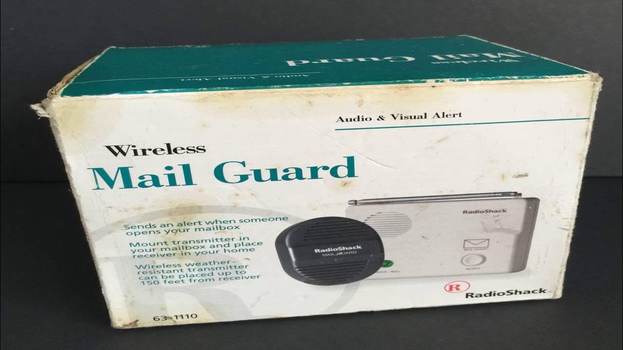 Mail Time Yellow Mailbox Alert Flag for Long Driveways YouTube