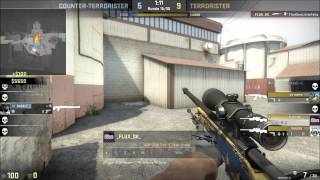CS:GO Crazy wall bang kill
