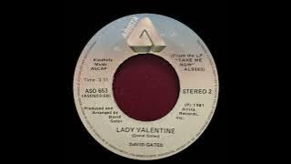 David Gates - Lady Valentine (HQ Audio)