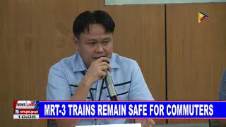 Mrt-3 Trains Remain Safe For Commuters