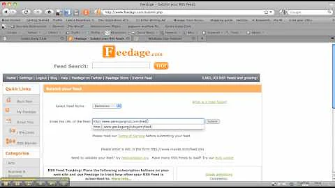 How to easily add your RSS feed to a RSS feed directory