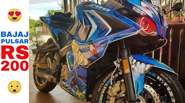 Top 6: BEST Modified Bajaj Pulsar RS 200 ! ! !