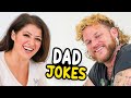 Dad jokes  try not to laugh  uncle lazer vs leonarda jonie
