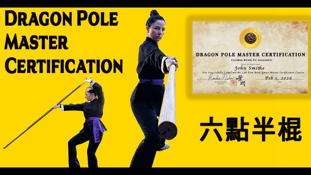 Learn Wing Chun Dragon Pole Form | Kung Fu Kendra - YouTube
