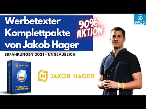 [2021] Jakob Hager Werbetexter Komplettpaket Erfahrungen - Bester Werbetexter Kurs