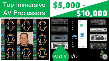 PART 5 - Top $5k-$10k Immersive AV Processors  - I/O