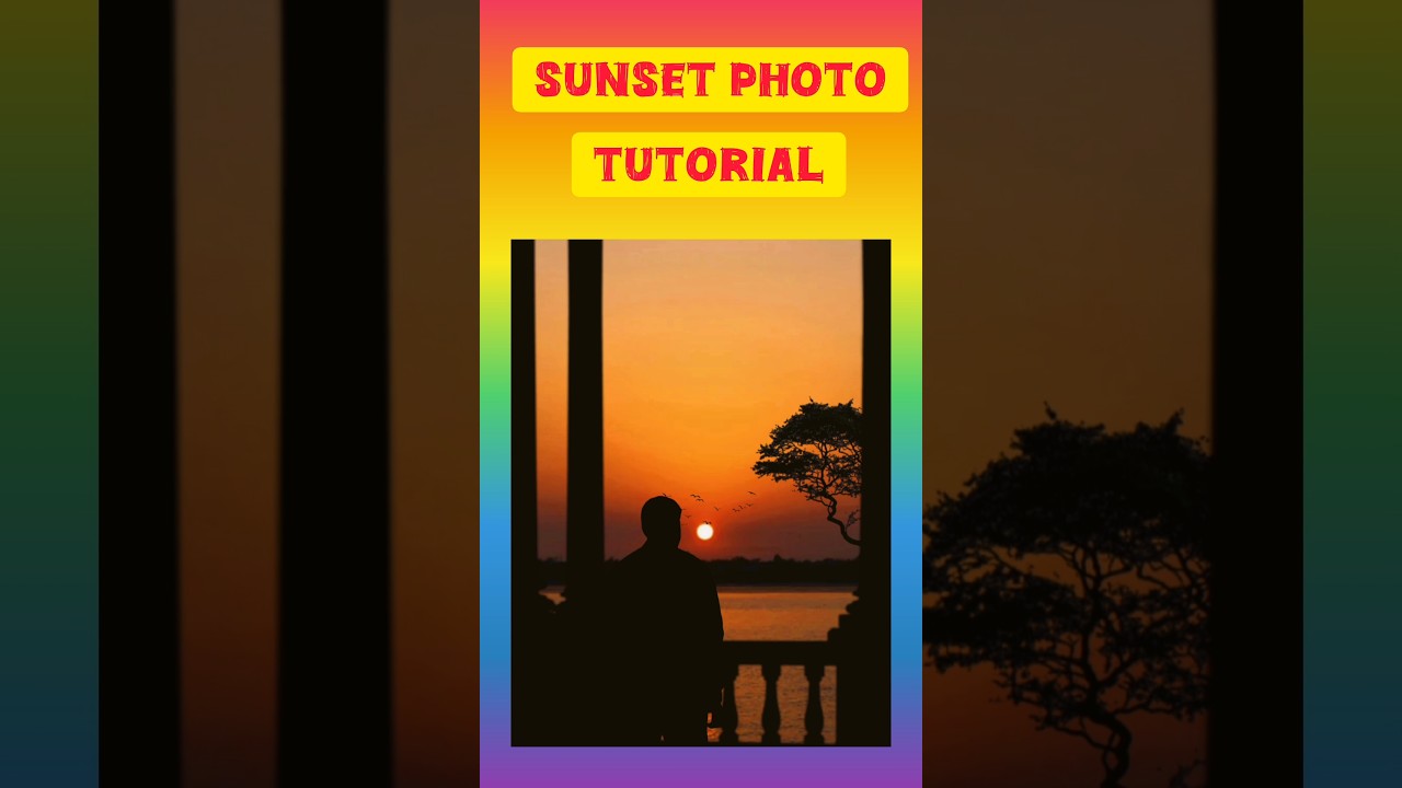 Sunset Photo Editing Tutorial 181☀️