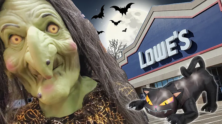 TONS OF HALLOWEEN INFLATABLES! Halloween 2019 at L...
