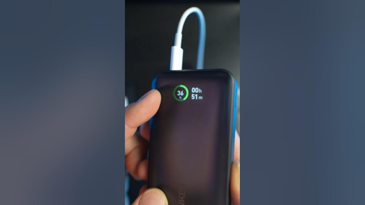 I plugged my iPhone 15 pro into this brand new Anker power band and the power  bank is drawing power from the iPhone. How do I switch it to provide power  to