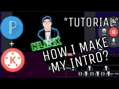 How to make a Simple Intro | KineMaster Tutorial - YouTube